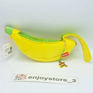 Nintendo store Tokyo official Donkey Kong Pouch Banana Gift Zip Pouch limited DK - Picture 1 of 24