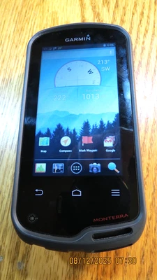 Garmin Monterra Handheld GPS Receiver 8 MP Camera US TOPO Maps. READ DESCRIPTION - Image 1 of 4
