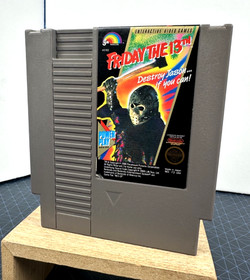Friday the 13th (Nintendo Entertainment System, LJN 1989, NES) Cleaned & Tested!