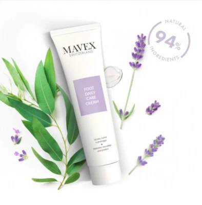 MAVEX FOOT DAILY CARE CREAM 100ml PIEDI SECCHI, DISIDRATATI E con CALLOSITA' - Immagine 1 di 2
