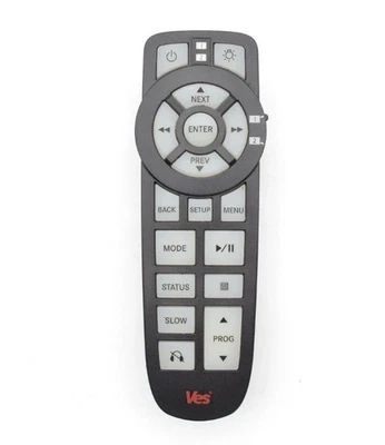 2009-2014 VOLKSWAGEN ROUTAN VW VES DUAL CHANNEL DVD REMOTE CONTROL. OEM - Image 1 of 3