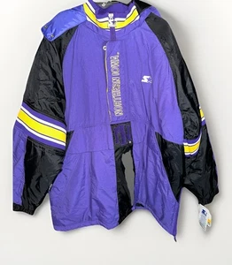 Vintage UNI Panthers Starter Puffer Jacket Adult XL 90s Hooded Pocket RARE NEU - Bild 1 von 9
