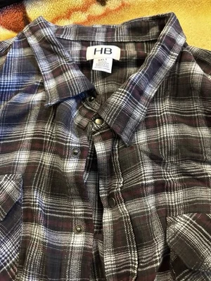 Harbor Bay Hombre Manga Larga Cuadros 5XL (C012) Foto 1 de 3