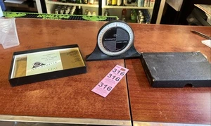 Vintage Pro Inclinometer Plumb & Level Made In U.S.A. Model 900 And Box - Picture 1 of 15