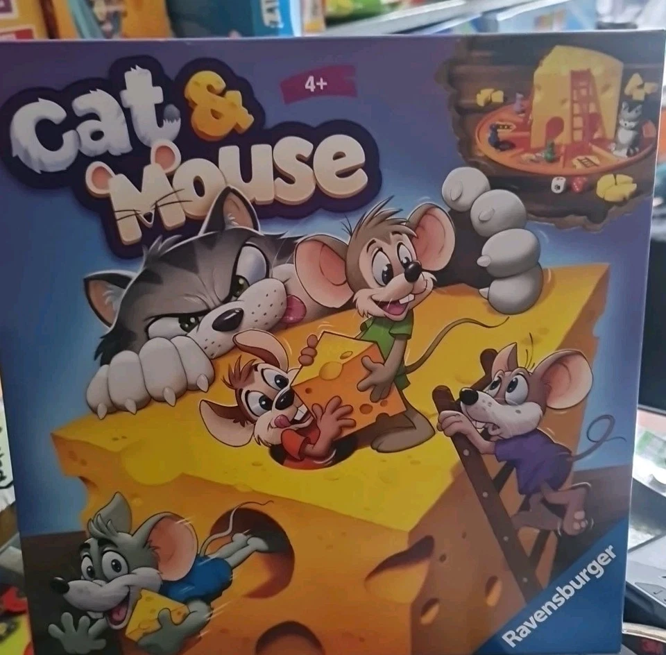 388. Cat & Mouse Board Game by Ravensburger 'Cat is on the Prowl!  Complete - Image 1 of 1