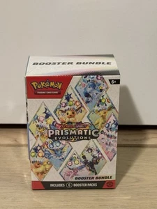 Pokémon TCG Scarlet & Violet Prismatic Evolutions Booster Bundle- NEW - Picture 1 of 4