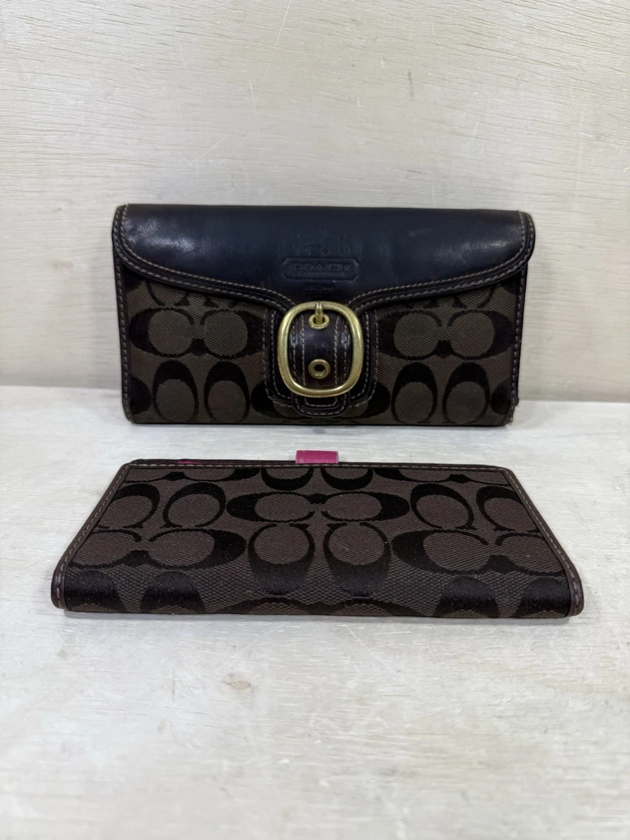 coach bleeker wallet products for sale | eBay