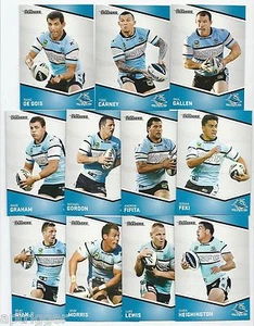 2014 NRL Traders CRONULLA - SUTHERLAND SHARKS Base Team Set - Picture 1 of 1