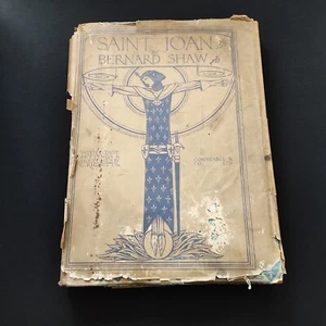 Saint Joan By Bernard Shaw 1924 Limited Edition Play In Six Scenes - Picture 1 of 24