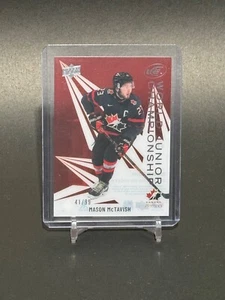 2024-25 Upper Deck Ice #WJC-20 Mason McTavish WJC/99 Anaheim Ducks - Foto 1 di 2