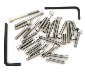Stainless Steel Allen Bolt Set - Honda CB450K Super Sport CL450K - 1968-1974 - Picture 1 of 1