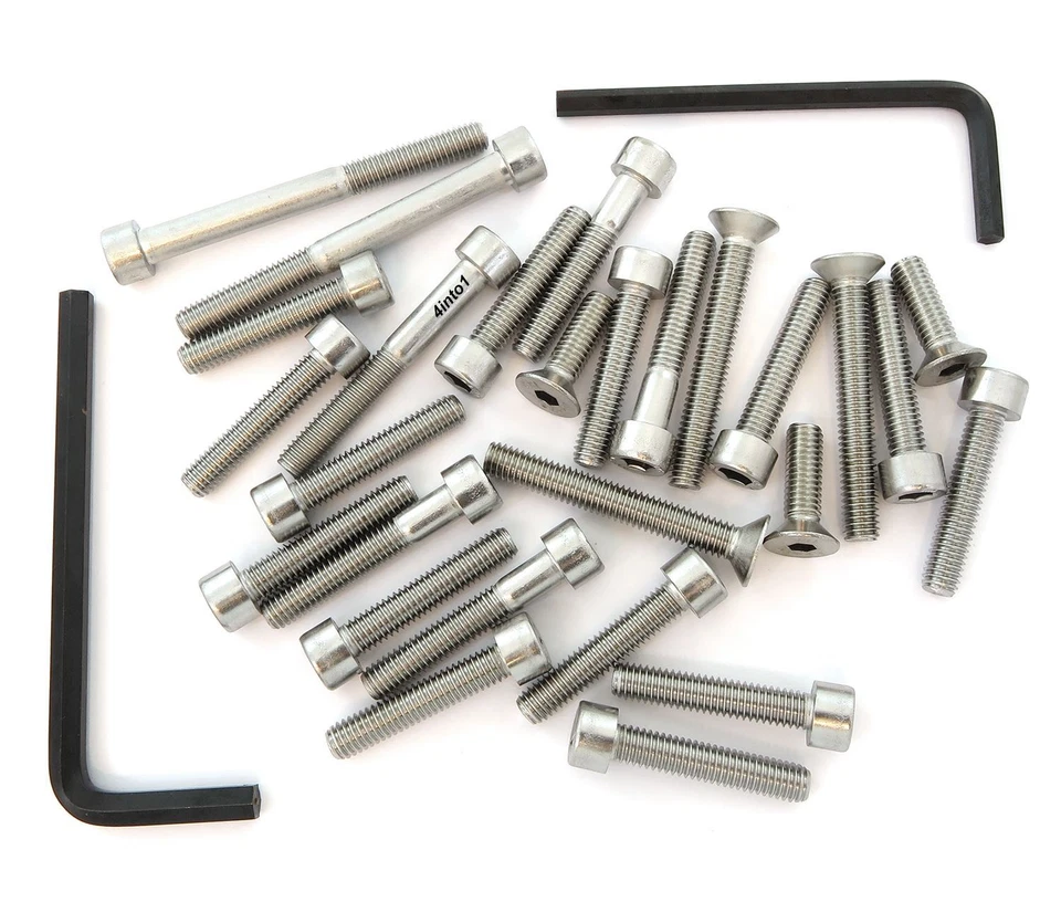 Juego de pernos Allen de acero inoxidable - Honda CB450K Super Sport CL450K - 1968-1974 Foto 1 de 1