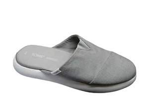 TOMS Alpargata Mallow Mule Grey Slip-on Slide Womens Size 10 Shoes - Picture 1 of 10