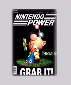 PIKMIN / NINTENDO POWER - 2"x3" FRIDGE MAGNET (magazine game retro gc) - Picture 1 of 3