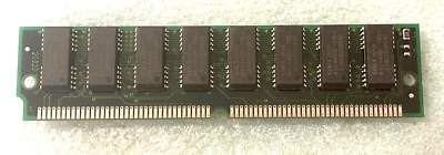 8 MEG MEMORY 16 CHIP OKI M514400C-70SJ 72 PIN SIMM RM2-54A-11 - Image 1 of 2
