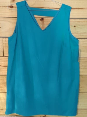 Vestido Valerie Stevens XL, NUEVO CON ETIQUETAS, Turquesa Sin Mangas Mini Foto 1 de 4