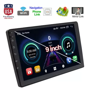 Reproductor de radio GPS estéreo universal para automóvil Android de 9 pulgadas 2+16 unidad principal para tableta - Imagen 1 de 12