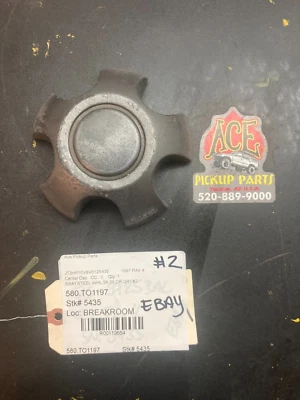 96-05 Toyota RAV4 16" Stock Steel Wheel Center Cap OEM DARK GREY - Изображение 1 из 4