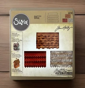 Sizzix Tim Holtz Alterations BIGZ Village Rooftops Die 661197 Craft Retired - Bild 1 von 10