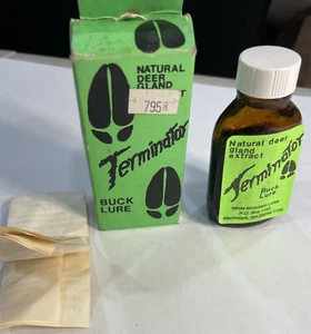 Señuelo vintage con olor a trampa de caza The Terminator Buck - Imagen 1 de 9