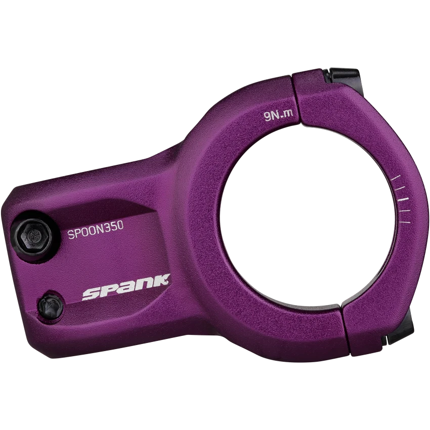 Cuchara de viga 350 vástago - 45 mm, abrazadera de 35 mm, 0 grados, 1-1/8", púrpura Foto 1 de 1