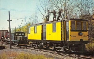 Eastern Michigan Railway OHIO RAILWAY MUSEUM Worthington c1960s Vintage Postcard - Picture 1 of 2