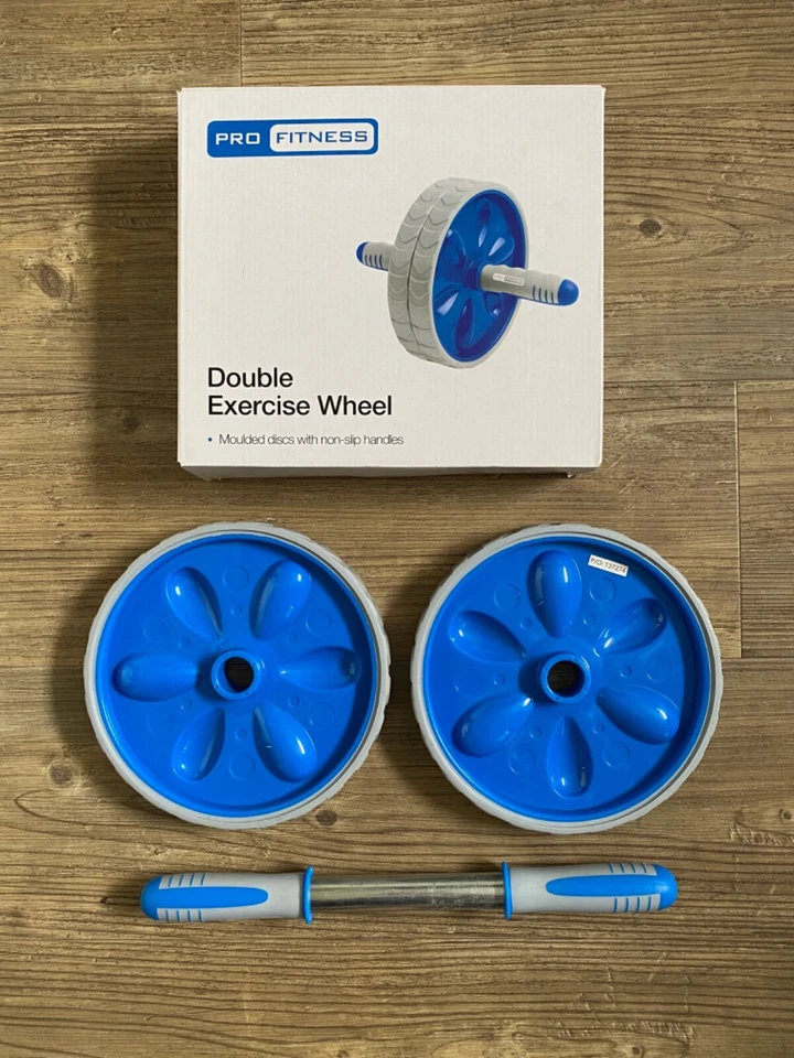 Pro Fitness Double Exercise Wheel - Image 1 of 1