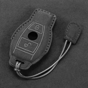 Funda Llavero 2 Botones para Mercedes Benz Clase A B G R GLA GLK W176 W204 5 - Imagen 1 de 2