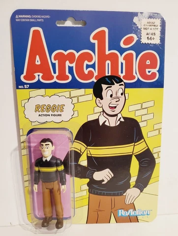 ARCHIE COMICS COMIC BOOK CHARACTER REGGIE MANTLE ACTION FIGURE REACTION SUPER7 Cover