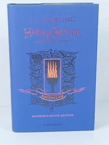 Harry Potter and The Goblet of Fire Ravenclaw Hogwarts House Edition Hardback - Picture 1 of 12