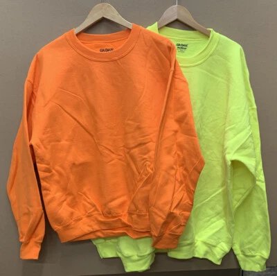 Sudadera Pullover Manga Larga Cuello Redondo Mezcla Seca Gildan Foto 1 de 4