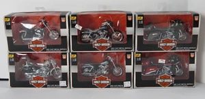 Motocicletas diecast Harley Davidson Maisto 1/18 serie completa 14 (6) sin usar, en caja FF808 - Imagen 1 de 7
