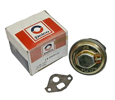 Nueva válvula EGR original de fábrica de GM para Chevrolet Chevette 1983 1,6 L Federal Foto 1 de 3