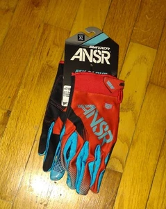 ANSR MX Gloves, Red/Teal XL - Picture 1 of 2