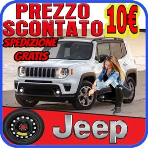 Ruotino Di Scorta Per Jeep Renegade Con Misura Da 17 5Fori Kit Ruota Gomma Nuovo - Imagen 1 de 8