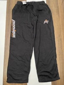 NEW National Physique Committee Mens XL Black Sweat Pants NPC Bodybuilding NWT - Imagen 1 de 15