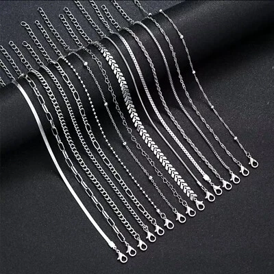 15 Stk Armband 925 Silber Pl. Unisex Großhandel Restposten Schmuck Armbänder  - Bild 1 von 4