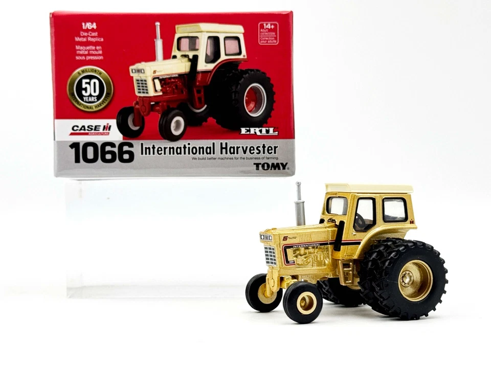 1/64 International Harvester 5,000,000 1066 Tractor With Duals Gold Chaser - Image 1 of 1