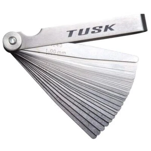 Tusk Feeler Gauge Set 32 Blades Metric Inch Precision for Motorcycles ATVs UTVs - Picture 1 of 2
