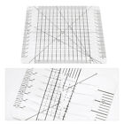  Patchwork Cutting Ruler Square Quilting Professional Templates Quilling Tool