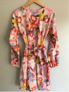 Handmade Designer Fabric Dress - L Size, Ellie Whittaker's Funday Flow - Picture 1 of 6