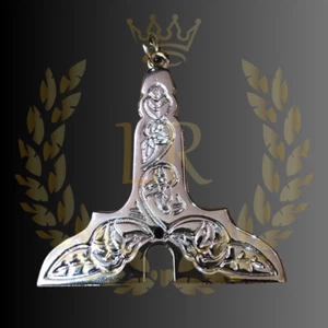 Joya enchapada en plata Masonic Regalia Blue Lodge House Senior Warden - Imagen 1 de 3