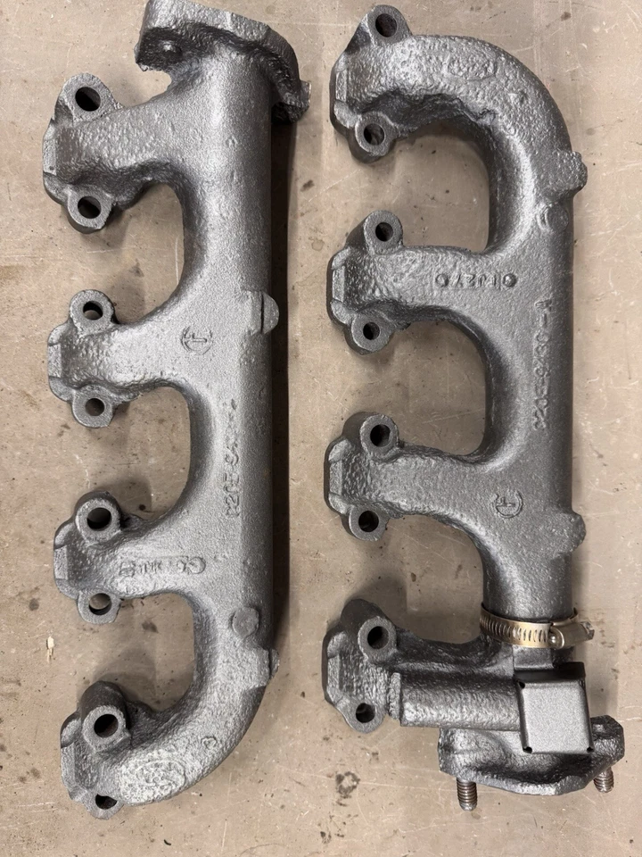 Ford Fairlane Mercury Meteor Comet 221 260 1962 colectores de escape Falcon V8 8 cilindros Foto 1 de 4