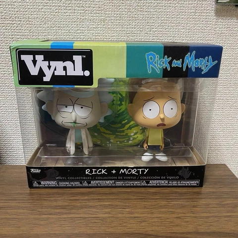 Funko Rick And Morty Soft Vinyl Cllectibles Figure Set Of 2 With Box Cover