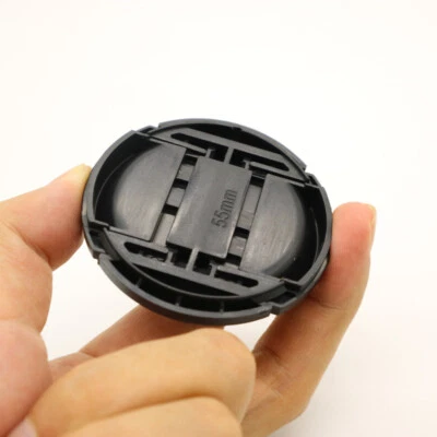 46mm Snap on Front camera lens Cap For Canon Nikon Sony Pentax Lens New - Image 1 of 4