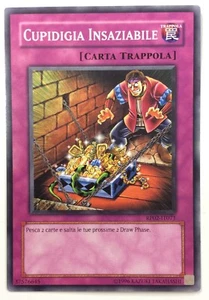 CUPIDIGIA INSAZIABILE RP02-IT071 EXC Comune in Italiano YUGIOH - Foto 1 di 1