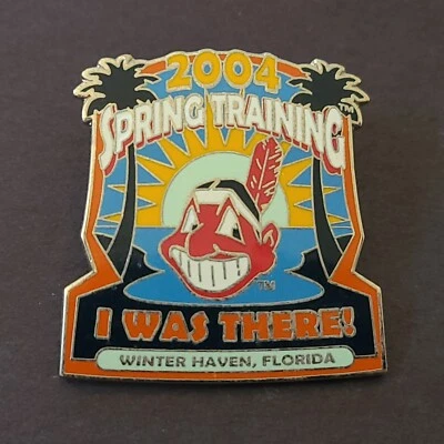 2004 MLB Spring Training - Cleveland Indians, Winter Haven, FL Lapel-Hat Pin - Image 1 of 3