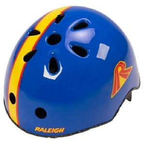 Raleigh Burner Casco da Bici per Bambini (Blu) 50-54cm Bici Bicicletta Bambini NUOVO - Foto 1 di 7