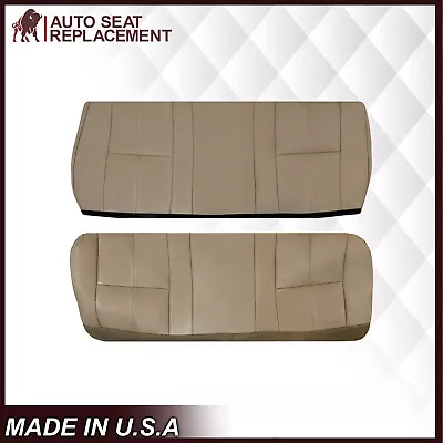 For 1999 2000 2001 2002 2003 Dodge Ram 1500 2500 3500 Second Row Seat Cover Tan - Image 1 of 4