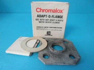 Chromalox Emerson Water Heater Element ADAPT-O-FLANGE 415038 N-45-037 ADF-3 - Picture 1 of 12